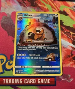 Pokemon TCG Bibarel GG25/GG70 Crown Zenith: Galarian Gallery Holo - NM - Image 1