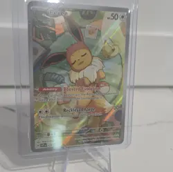 Pokemon Eevee Scarlet & Violet Promo 173 Full Art Holofoil NM - Image 2