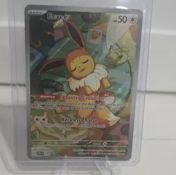 Pokemon Eevee Scarlet & Violet Promo 173 Full Art Holofoil NM - Image 3