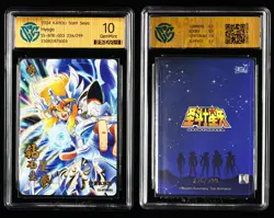 CCG GemMint 10 2024 KAYOU Saint Seiya CCG Card SS-BTR-003 Hyoga 226/299 - Image 3