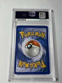 Pokemon Suicune Secret Wonders Cracked Ice Holo Rare #19 PSA 9 Mint - Image 2