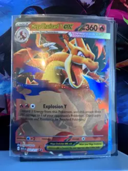 Mega Charizard Y ex 022/217 Double Rare Ascended Heroes Pokemon Near Mint - Image 1
