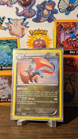 Pokemon TCG Dragon Vault Salamence 8/20 Holo - Lightly Played - Image 1