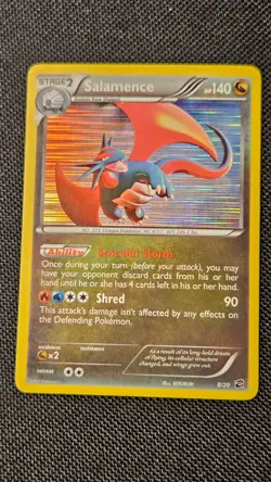 Pokemon TCG Dragon Vault Salamence 8/20 Holo - Lightly Played - Image 2