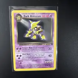 Pokemon Team Rocket - Dark Alakazam 18/82 - Rare - LP - Image 1