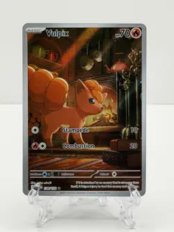 🔥Pokemon TCG-Vulpix-138/132-Me01: Mega Evolution-Illustration-Holo-M/NM!🔥 - Image 1