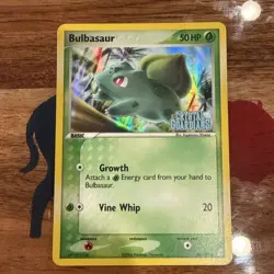 Pokemon TCG Bulbasaur 46/100 EX Crystal Guardians Reverse Holo 2006 English - Image 1