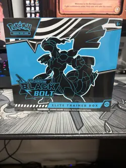 Pokemon TCG Black Bolt Elite Trainer Box ETB New Sealed - Image 1