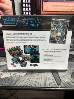 Pokemon TCG Black Bolt Elite Trainer Box ETB New Sealed - Image 2