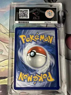 ACE 9 Pokemon Mew EX 205/165 Gold 151 English Graded Card Matching Label - Image 2