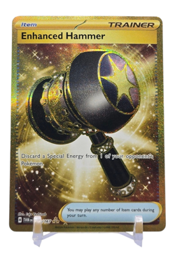 Enhanced Hammer 224/167 Temporal Forces Gold Secret Rare Pokemon Card NM - Image 1