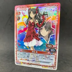 Carnival Phantasm RIN TOHSAKA 01-003 Foil SR Precious Memories Card Game Anime - Image 1