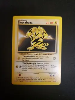 1999/2000 Pokemon Electabuzz Unlimited 20/102 VLP - Image 1