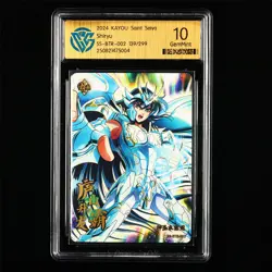CCG GemMint 10 2024 KAYOU Saint Seiya CCG Card SS-BTR-002 Shiryu 139/299 - Image 1