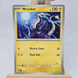 Pokemon TCG Miraidon 148 Promo Near Mint NM Battle Academy 2024 Regular Single - Image 5