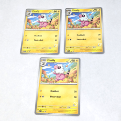 Lot of 3 Pokemon Battle Academy 2024 Black Star Promo SVP108 Flaaffy NM Near Min - Image 1