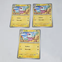 Lot of 3 Pokemon Battle Academy 2024 Black Star Promo SVP108 Flaaffy NM Near Min - Image 2