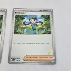 Lot of 2 Pokemon TCG Picnicker SVP 114 Battle Academy Black Star Promo NM Near M - Image 4