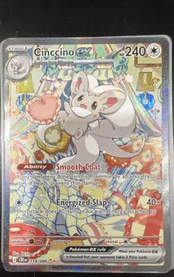 Cinccino EX 119/86 SIR Chaos Rising Pokemon TCG NM/M 🔥🔥🔥 - Image 1
