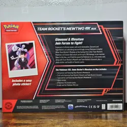 Pokemon TCG: Team Rocket's Mewtwo ex Box [New/Factory Sealed] - Image 2
