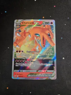 Charizard VSTAR 019/159 Holo VSTAR Rare Crown Zenith Pokemon NM - Image 1