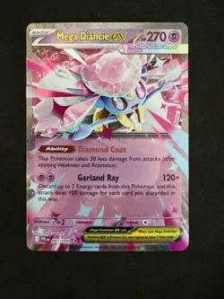 Mega Diancie ex 41/94 Phantasmal Flames Pokemon TCG - Image 1