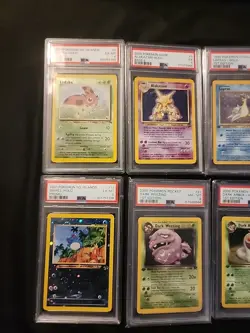 Lot of 9 Graded Pokemon Card Slabs - - Wholesale Bulk Collection - Image 1
