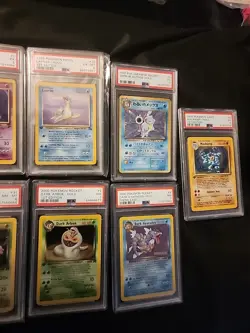 Lot of 9 Graded Pokemon Card Slabs - - Wholesale Bulk Collection - Image 2