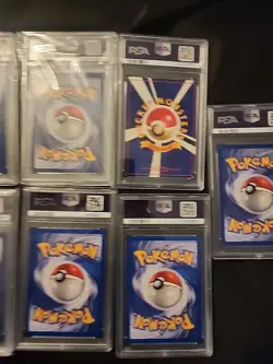 Lot of 9 Graded Pokemon Card Slabs - - Wholesale Bulk Collection - Image 4