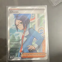 The Pokemon Company Cheren 258/217 Ascension Secret Rare Full Art Holo English - Image 1