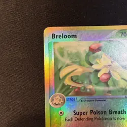Pokemon Breloom 33/100 Sandstorm Reverse Holo LP - Image 4