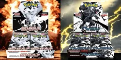 Black Bolt White Flare Booster Box Set Sealed Pokemon SV11W+SV11B SHIPS ASAP - Image 2