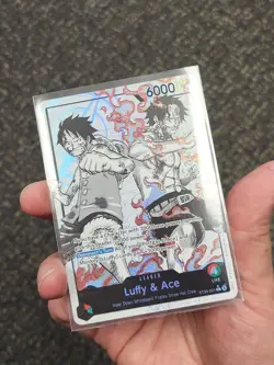 ST30-001 Luffy & Ace leader Alt Art (Parallel) One Piece Card Game ENGLISH Deck - Image 5