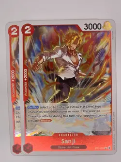 X2 Sanji ST21-003 English C Starter Deck EX: Gear 5 One Piece Card Game - Image 1
