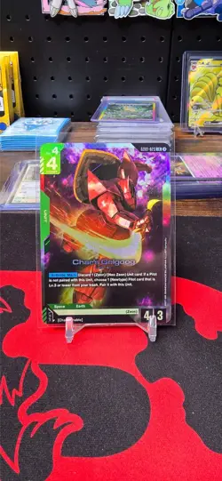 Gundam Card Game-Char's Gelgoog GD01-023 LR NM - Image 1