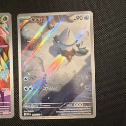 Pokemon TCG 5-Card Holo/Reverse Holo Lot Cetitan Illustration Rare Ludicolo EN - Image 4