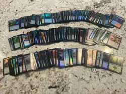 Mtg Foil Lot x300 - Magic The Gathering Foil Card Lot Mtg Foil Cards - Image 1
