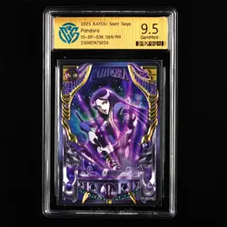 CCG GemMint 9.5 2025 KAYOU Saint Seiya CCG Card SS-BP-038 Pandora 069/199 - Image 1