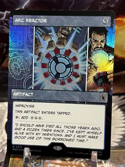 Arc Reactor (0310) Borderless ✨FOIL✨[Marvel Super Heroes] MTG - Image 1