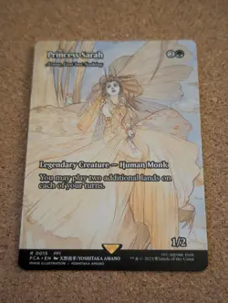 MTG Princess Sarah / Azusa, Lost but Seeking Showcase Final Fantasy 0015 NM - Image 1