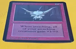 MTG ORCISH ORIFLAMME (Misprint) Alpha (OldManMTG 013-706) - Image 5