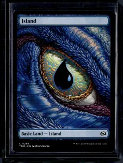 Island - 288 - TDM - NM - MTG Magic the Gathering - Image 1