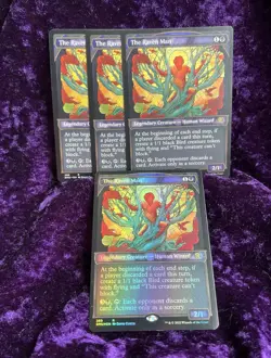 MTG - The Raven Man x4 (Showcase) (1 Foil, 3 Reg) - EN 289 - DMU - NM - Image 1