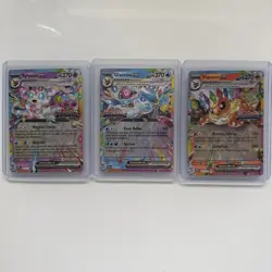 Pokemon TCG Prismatic Evolutions Surprise Box Promo Lot Sylveon/Flareon/Glaceon - Image 1