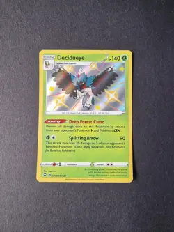 SV003/SV122 Decidueye Shining Fates Shiny Vault Sword & Shield Pokemon Card TCG - Image 1