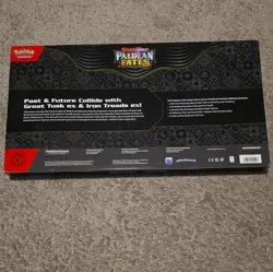 Pokemon TCG Paldean Fates Great Tusk & Iron Treads ex Box Eng - Image 2