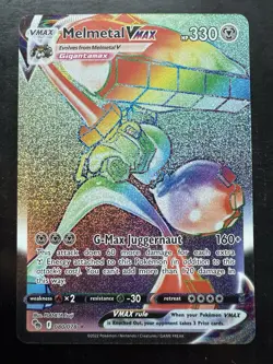 Melmetal VMAX (Secret) 080/078 Pokemon GO Holo Rainbow (NM) - Image 1