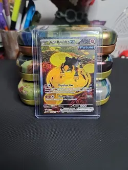 Iron Boulder ex 207/162 SV Temporal Forces Special Illustration Rare Pokemon NM - Image 1