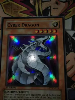 Cyber Dragon crv-en015 1st Edition (MP) Super Rare Yu-Gi-Oh! - Image 5