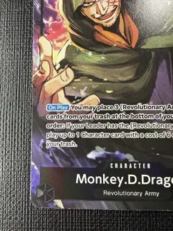 One Piece Monkey.D.Dragon OP12-094 Legacy Master SR Foil Alt Art 8000 Power - Image 4